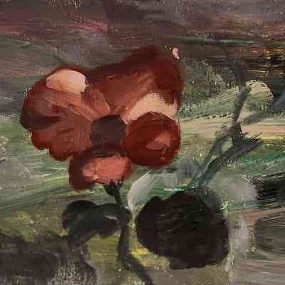 Victorian Manor - Rolando Rucum - Red Flower - Selected