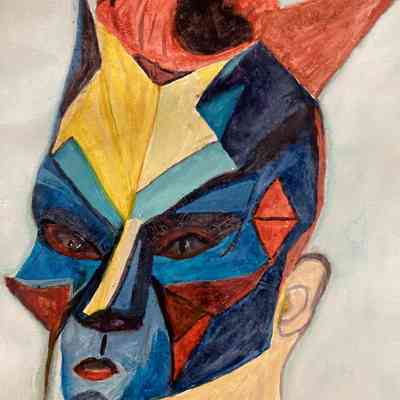 MNC - Shaodeng - The Hero Mask - 12x9 wc