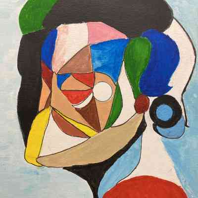MNC - Ana Miranda - The Depth of a Woman - 12x9 acrylic and wc on paper