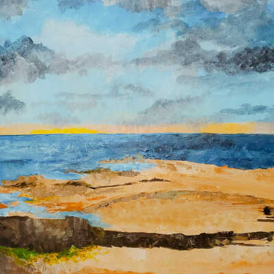 Carol Martin - Sea and Shore Landscape