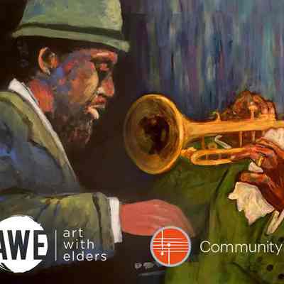 Cover Art - Monk by Richard Newman and Horn Player by Lourdes Pollard