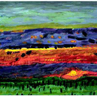 On Lok Lifeways, Peralta - Hamida Asif - Twighlight Landscape