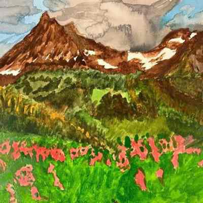 Barbara Anderson - Mountain Glacier - Heritage on the Marina