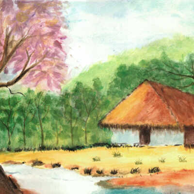 Mei Kuo Chen - Purple Tree - On Lok Gee Center