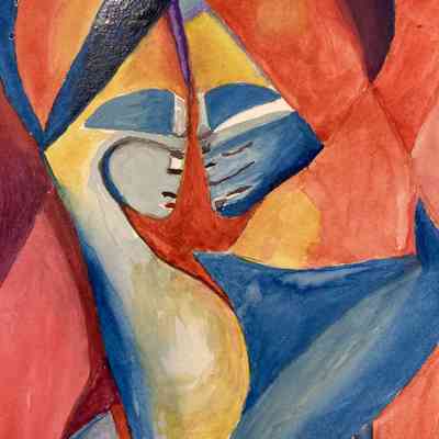 MNC - Sally Wen - Loving Embrace - 12x9 wc - Selected