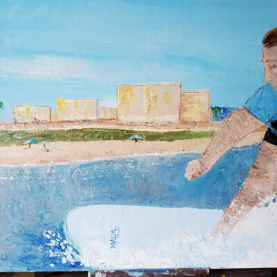 Carol Martin - Emmy Surfing - Open Studios