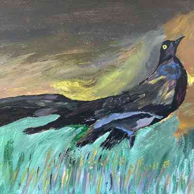 On Lok Peralta - Syeda Naqvi - Quail - Acrylic - Selected