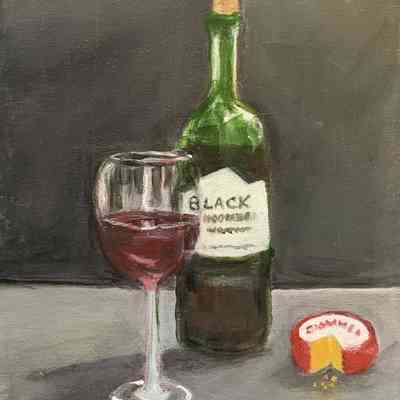Aquatic Park - Jane Sweeney - After Work - 12x16 Acrylic on canvas