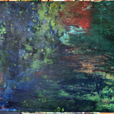 Carl Stokes - Monet's Garden - Laguna Honda Hospital
