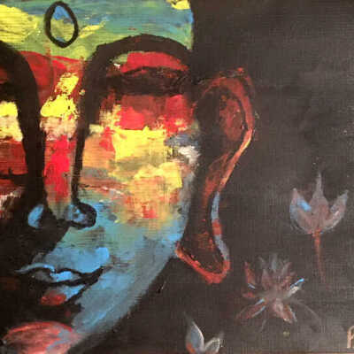 Patricia Garrett - Rainbow Buddha