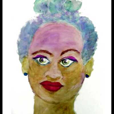 Davis Senior Center - Shirley Swift - Self Portrait