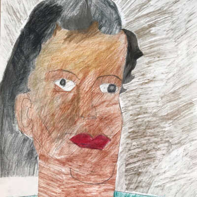 Walter Jordan - Portrait of a Lady - Laguna Honda Hospital