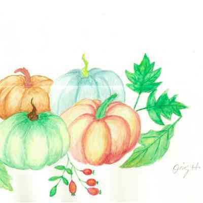 On Lok Gee Center - Qing Ho - Pumpkins Harvest