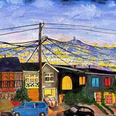 AOSW - Elliot Kushner - Luke's View of Bayview - 16x20 - Acrylic on Canvas - Selected