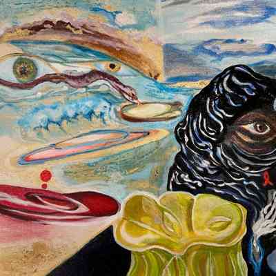 Openhouse Sat. - Fran Schiff - Abstract Covid Painting - Selected