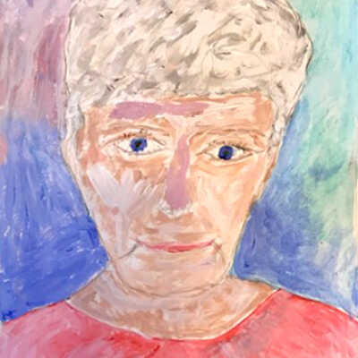 Paula Tschida - Self Portrait - Open Studios
