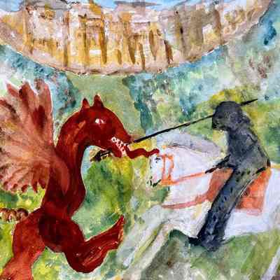 Jayne Ross-Matsuda - St. George and the Dragon - Carlisle
