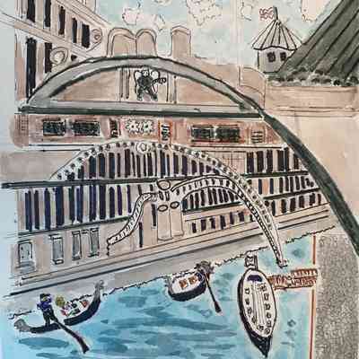 Viamonte - Bruce Mowat - Bridge of Sighs Venice - Selected