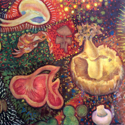 Dolores Smiller - Dancing Mushrooms - Open Studios