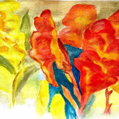 Aurora Spikol - Abstracted Flowers - The Carlisle
