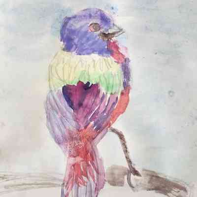 Dr. George Davis Senior Center - Clara Trettin - Bird