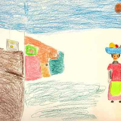 MNCs - Ana Pineda - Woman Selling Fruit in the Market