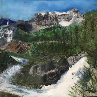 Evelyn Ostreicher - Winter Snow Creation - The Reutlinger Community