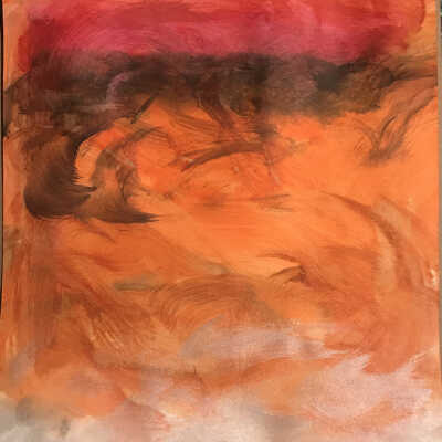 Sat. Open Studio- Kay Talbot- Sky Fire