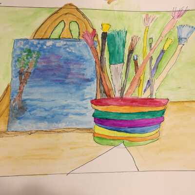 Sat. Open Studio- Susan McCown- My Studio
