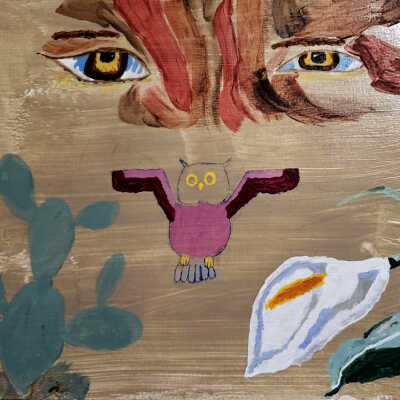 JOHN COLLISTER- It's All in the Eyes- Open Studios