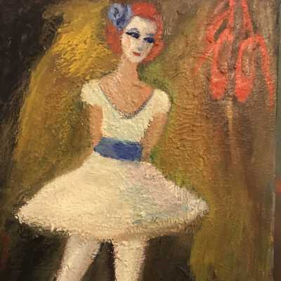 LOUISE GIBLER- The Red Shoes - Lytton Gardens