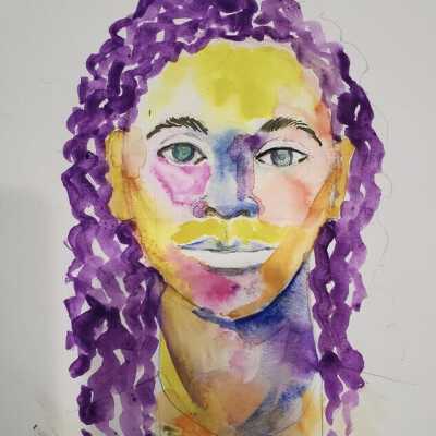 Davis Center- AWE Artist Instructor Virginia Jourdan - Portrait Study