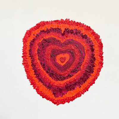 Kay Talbot - Heart Target - Open Studios