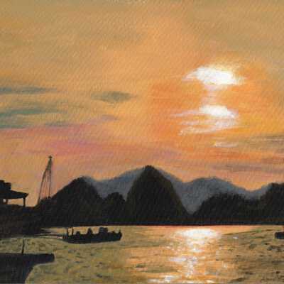 Cypress Golden Gate - Agnes Ko - Bay Sunset - 2019