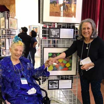 04 Rita R. Goldman with Betty Rothaus - Reutlinger