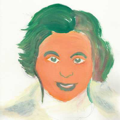 SF Senior Center - Phil Melnick - Green Hair Girl - 2019