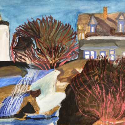 The Reutlinger Community- Marjorie Cohen- Burst of Hopeful Growth