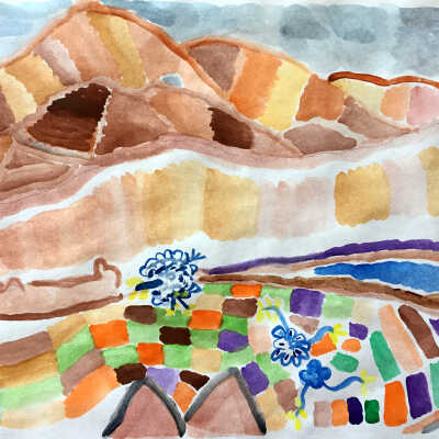 Oakwood Atherton - Sister Linda Hayward - Pink Tablecloth - 2019
