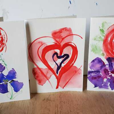 Carol Martin - Valentines Cards - Open Studios