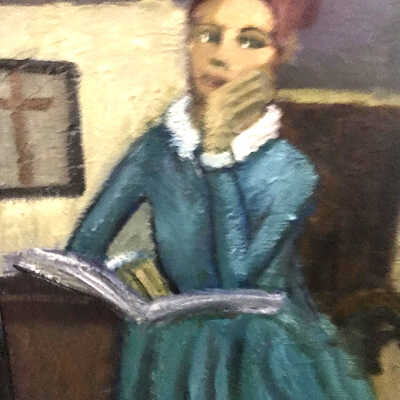 Lytton Gardens - Louise Gibler - Woman Reading
