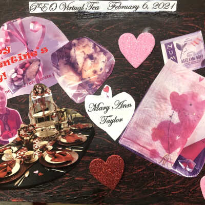Mary Ann Taylor - Valentine Tea Party - Open Studios
