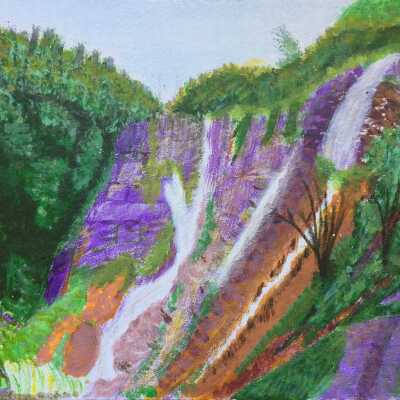 Yu Chen - Waterfall Beauty - Oak Center Towers