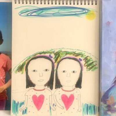 Sat. Open Studio- Insio Che and Chesea Lee- Portraits