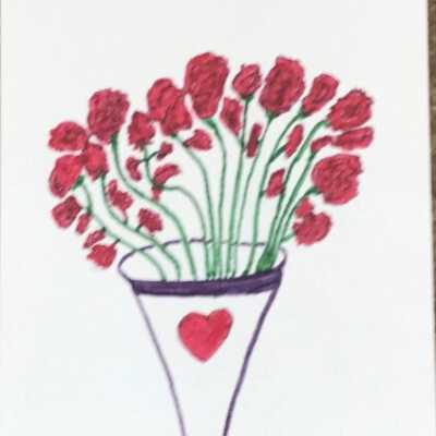 Kay Talbot - Valentine Bouquet - Open Studios