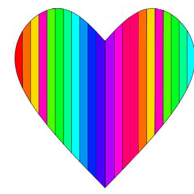 Larry McCown - Rainbow Heart - Open Studios