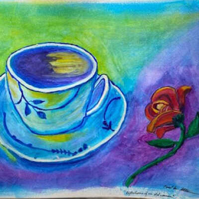 CAROL ALLEN- Tea and Rose - San Francisco Senior Center