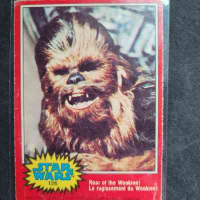 1977 Star Wars "Roar of the Wookies" Trading Card