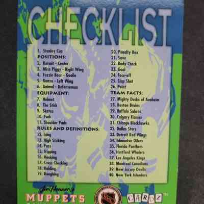 Checklist