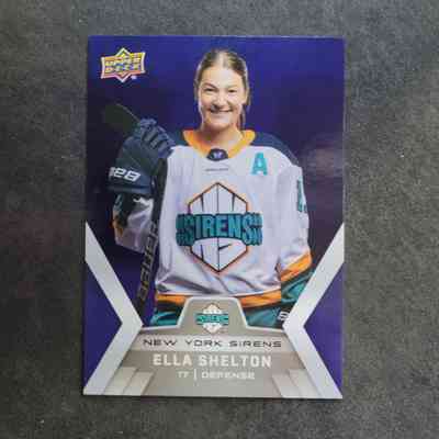 24-25 Ella Shelton Showcase Purple Exclusive /250 New York Sirens
