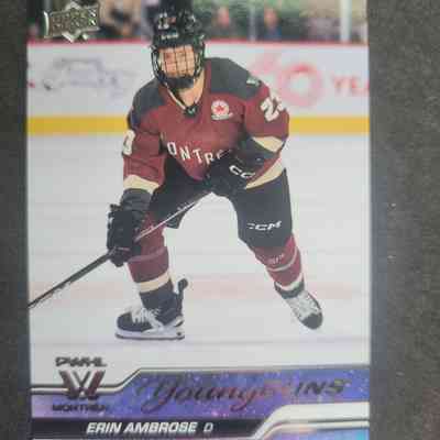 23-24 Erin Ambrose Young Guns PWHL Montreal